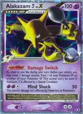 Alakazam E4 LV.X, card 103 of the Rising Rivals set, 2009, illustrated by Ryo Ueda