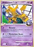 Alakazam E4, card 38 of the Rising Rivals set, 2009, illustrated by Mitsuhiro Arita