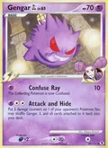 Gengar GL, card 40 of the Rising Rivals set, 2009, illustrated by Naoyo Kimura