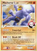 Machamp GL, card 46 of the Rising Rivals set, 2009, illustrated by Kagemaru Himeno