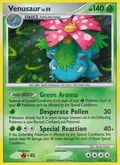 Venusaur, card 13 of the Supreme Victors set, 2009, illustrated by Kouki Saitou