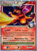 Charizard G LV.X, card 143 of the Supreme Victors set, 2009, illustrated by Wataru Kawahara