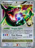 Rayquaza C LV.X, card 146 of the Supreme Victors set, 2009, illustrated by Shizurow