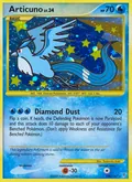 Articuno, card 148 of the Supreme Victors set, 2009, illustrated by Toshinao Aoki