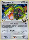 Rayquaza C, card 8 of the Supreme Victors set, 2009, illustrated by kawayoo