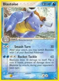 Blastoise, card 1 of the POP Series 3 set, 2006, illustrated by Mitsuhiro Arita