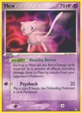 Mew, card 4 of the POP Series 4 set, 2006, illustrated by Nakaoka