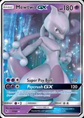 Mewtwo-GX, card 31 of the Hidden Fates set, 2019, illustrated by aky CG Works