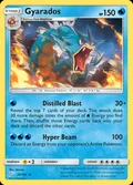 Gyarados, card 30 of the Team Up set, 2019, illustrated by Hasuno