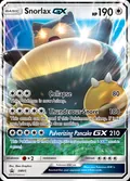 Snorlax-GX, card SM05 of the SM Black Star Promos set, 2017, illustrated by 5ban Graphics