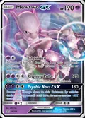 Mewtwo-GX, card SM196 of the SM Black Star Promos set, 2017, illustrated by MPC Film