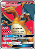 Charizard-GX, card SM60 of the SM Black Star Promos set, 2017, illustrated by 5ban Graphics