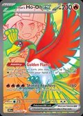 Ethan's Ho-Oh ex, card 209 of the Destined Rivals set, 2025