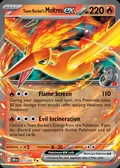 Team Rocket's Moltres ex, card 31 of the Destined Rivals set, 2025