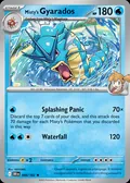 Misty's Gyarados, card 49 of the Destined Rivals set, 2025