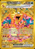 Charizard ex, card 228 of the Obsidian Flames set, 2023, illustrated by 5ban Graphics