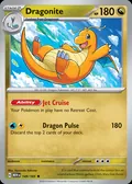 Dragonite, card 149 of the 151 set, 2023, illustrated by Sanosuke Sakuma
