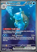 Blastoise ex, card 200 of the 151 set, 2023, illustrated by Mitsuhiro Arita