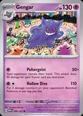 Gengar, card 94 of the 151 set, 2023, illustrated by Tomokazu Komiya