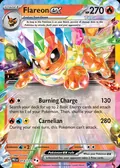 Flareon ex, card 14 of the Prismatic Evolutions set, 2025
