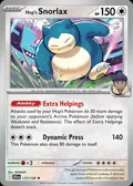 Hop's Snorlax, card 117 of the Journey Together set, 2025