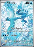 Articuno, card 161 of the Journey Together set, 2025