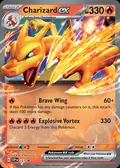 Charizard ex, card 161 of the Scarlet & Violet Black Star Promos set, 2023