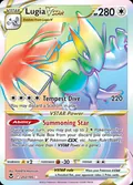 Lugia VSTAR, card 202 of the Silver Tempest set, 2022, illustrated by PLANETA Mochizuki
