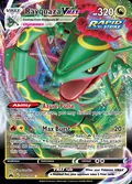 Rayquaza VMAX, card 102 of the Crown Zenith set, 2023, illustrated by 5ban Graphics