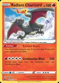 Radiant Charizard, card 20 of the Crown Zenith set, 2023, illustrated by Kouki Saitou