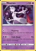 Mewtwo, card 59 of the Crown Zenith set, 2023, illustrated by Atsushi Furusawa
