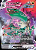 Rayquaza VMAX, card TG20 of the Silver Tempest Trainer Gallery set, 2022, illustrated by Hideki Ishikawa