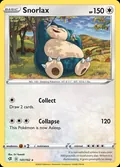 Snorlax, card 141 of the Rebel Clash set, 2020, illustrated by Eri Yamaki