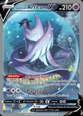 Galarian Articuno V, card 170 of the Chilling Reign set, 2021, illustrated by Uta