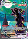 Umbreon VMAX, card 215 of the Evolving Skies set, 2021, illustrated by KEIICHIRO ITO