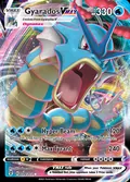 Gyarados VMAX, card 29 of the Evolving Skies set, 2021, illustrated by Shin Nagasawa