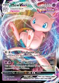 Mew VMAX, card 114 of the Fusion Strike set, 2021, illustrated by 5ban Graphics