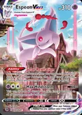 Espeon VMAX, card 270 of the Fusion Strike set, 2021, illustrated by Kouki Saitou