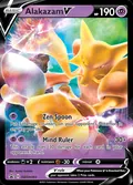 Alakazam V, card SWSH083 of the SWSH Black Star Promos set, 2019, illustrated by Ayaka Yoshida