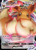 Eevee VMAX, card SWSH087 of the SWSH Black Star Promos set, 2019, illustrated by PLANETA Mochizuki