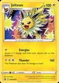 Jolteon, card SWSH094 of the SWSH Black Star Promos set, 2019, illustrated by Yuu Nishida