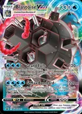 Blastoise VMAX, card SWSH103 of the SWSH Black Star Promos set, 2019, illustrated by 5ban Graphics