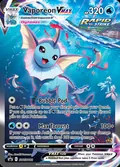 Vaporeon VMAX, card SWSH182 of the SWSH Black Star Promos set, 2019, illustrated by Atsushi Furusawa