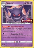 Gengar, card SWSH241 of the SWSH Black Star Promos set, 2019, illustrated by Uta