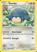Snorlax, card 26 of the Kalos Starter Set set, 2013, illustrated by Naoki Saito