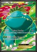 Venusaur-EX, card 141 of the XY set, 2014, illustrated by Ryo Ueda