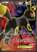 Umbreon-EX, card 119 of the Fates Collide set, 2016, illustrated by Ryo Ueda