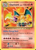 Charizard, card 11 of the Evolutions set, 2016, illustrated by Mitsuhiro Arita