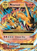 M Charizard-EX, card 13 of the Evolutions set, 2016, illustrated by 5ban Graphics