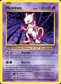 Mewtwo, card 51 of the Evolutions set, 2016, illustrated by Ken Sugimori